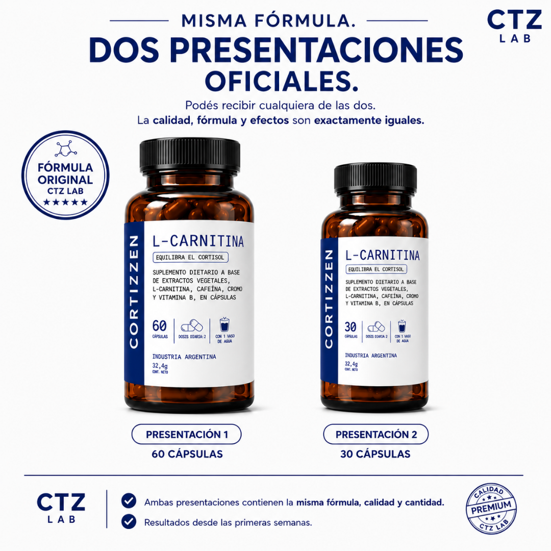 CORTIZZEN® | Quemador de Grasa Acelerador del Metabolismo